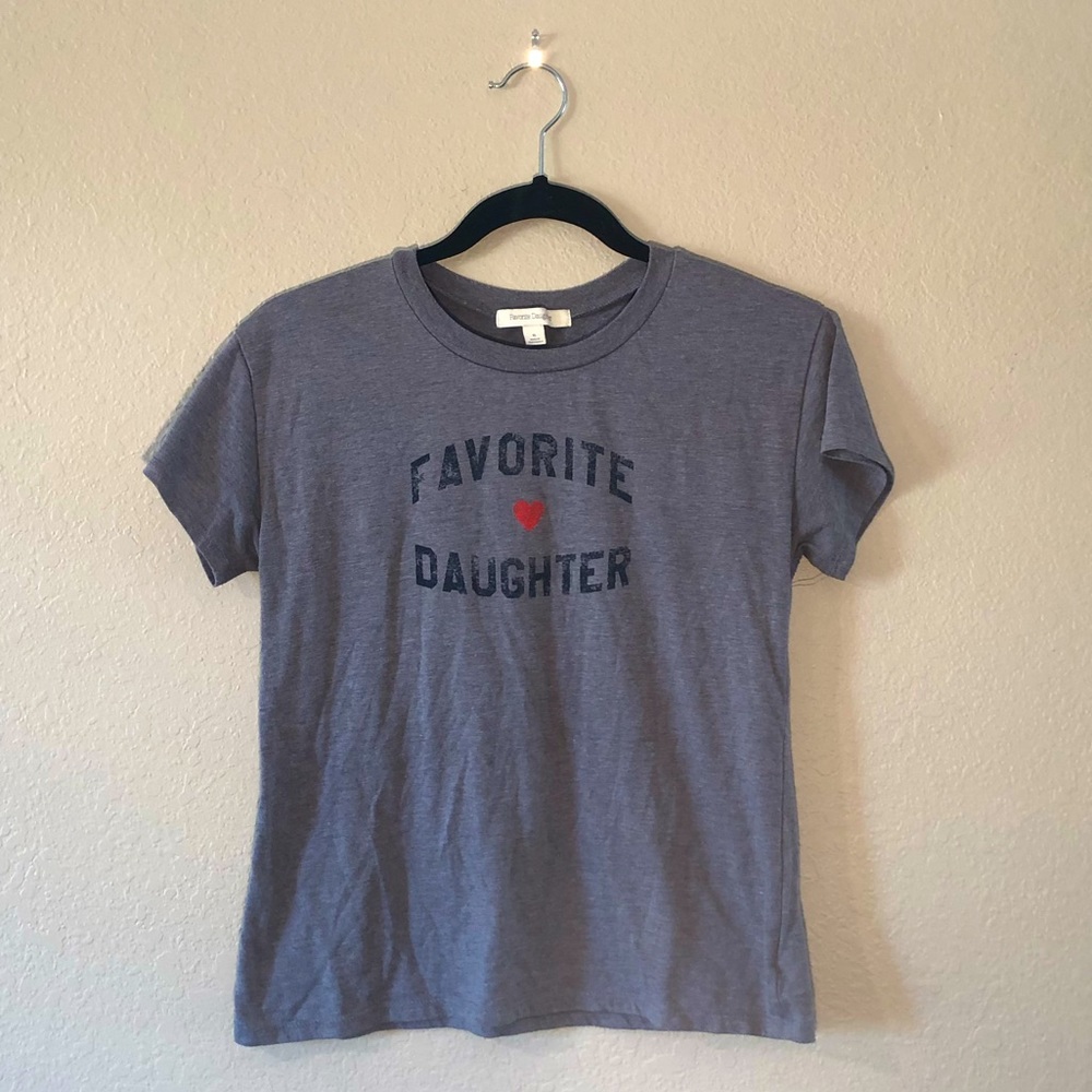 Favorite daughter girls tee shirt